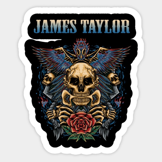 JAMES TAYLOR BAND Sticker by Bronze Archer